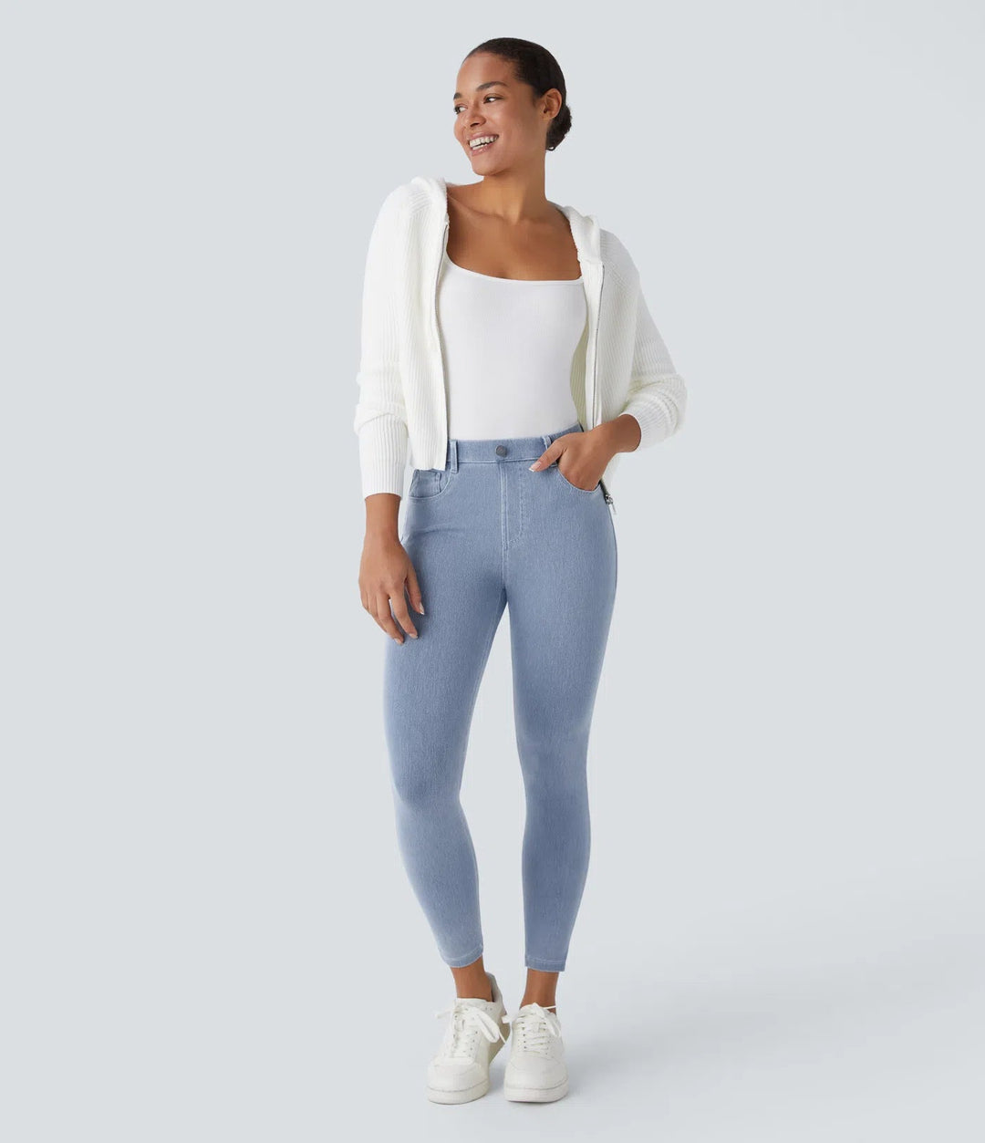 Lary™ – 7/8 Skinny Jeans für Stil und Komfort MOKKAKAI