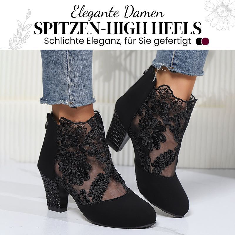 Damen High Heels mit eleganter Spitze für den Sommer MOKKAKAI