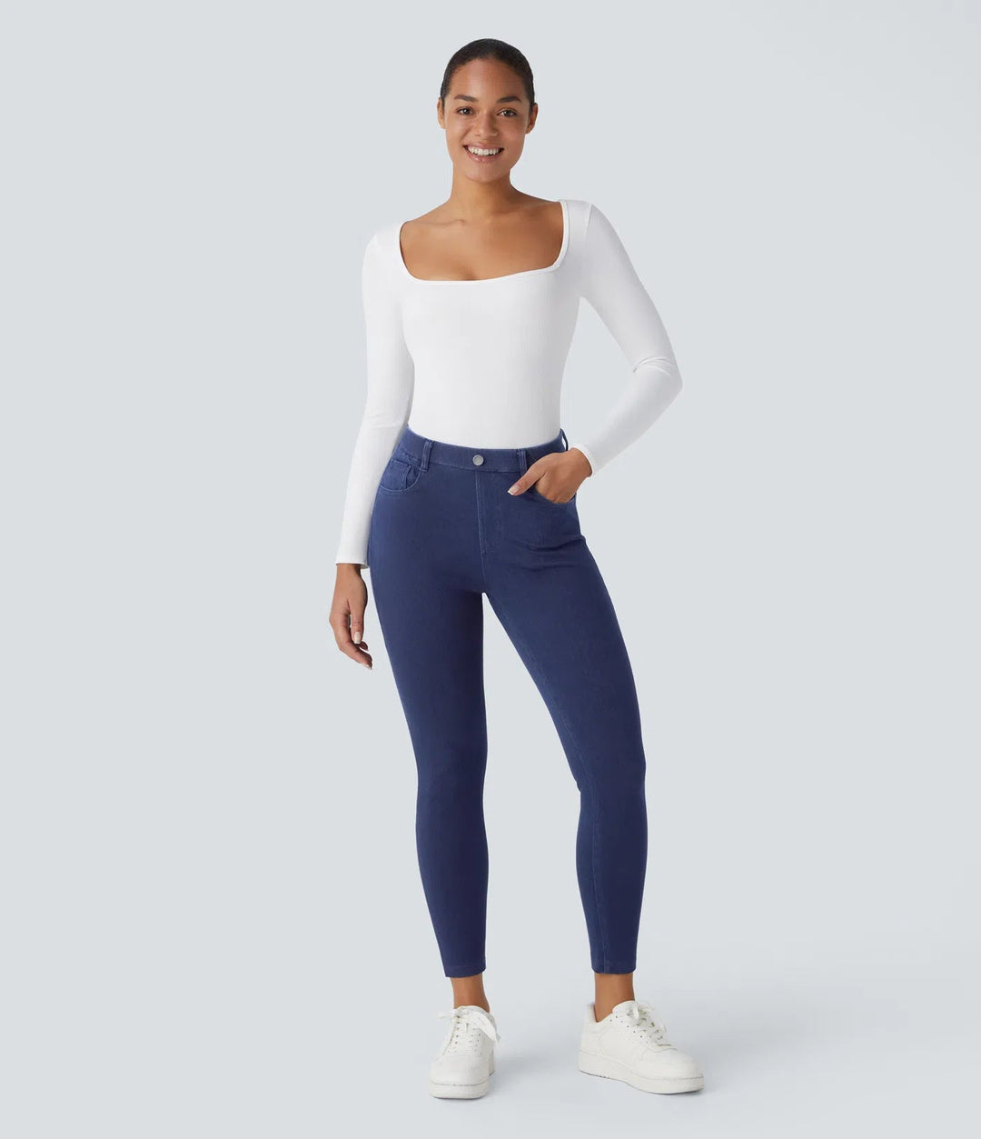 Lary™ – 7/8 Skinny Jeans für Stil und Komfort MOKKAKAI