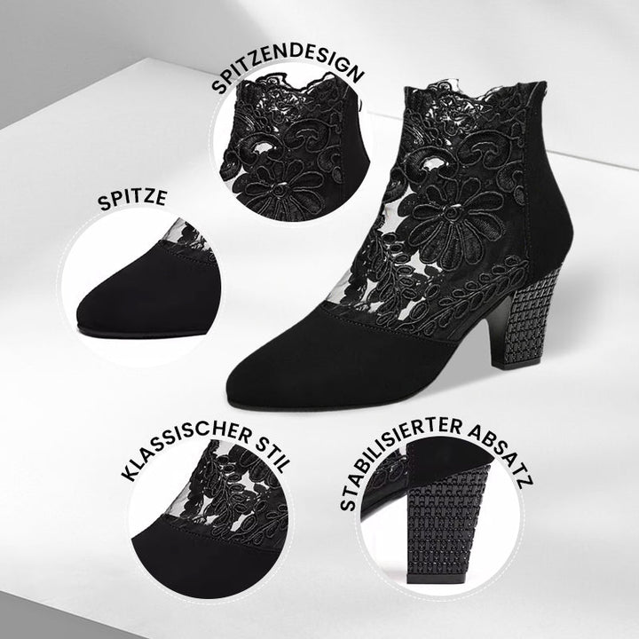 Damen High Heels mit eleganter Spitze für den Sommer MOKKAKAI