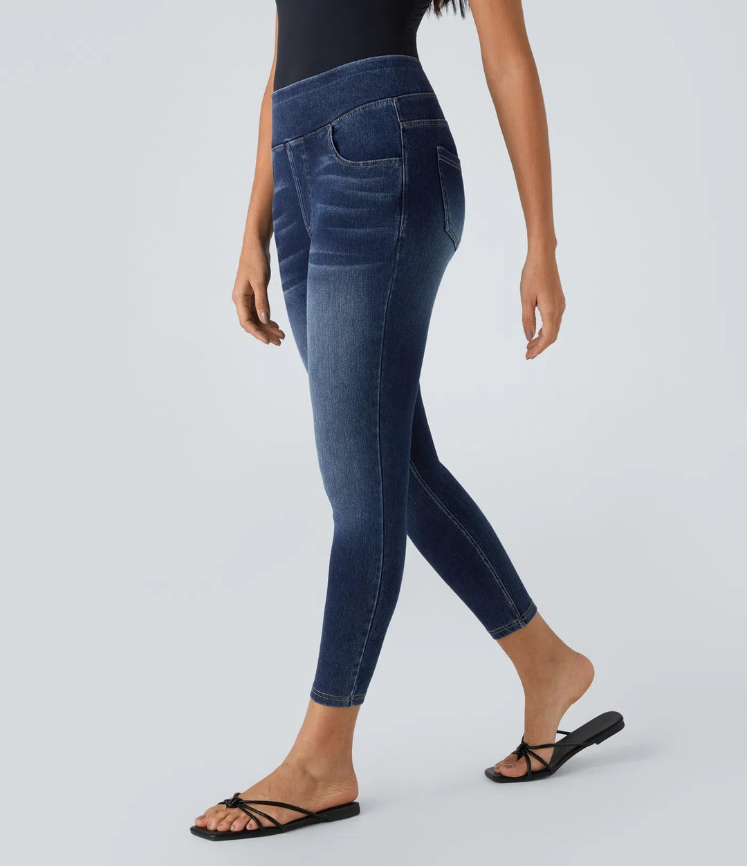 Mariola™ Jeans – Komfort und Stil vereint in einer modernen 7/8-Leggings MOKKAKAI