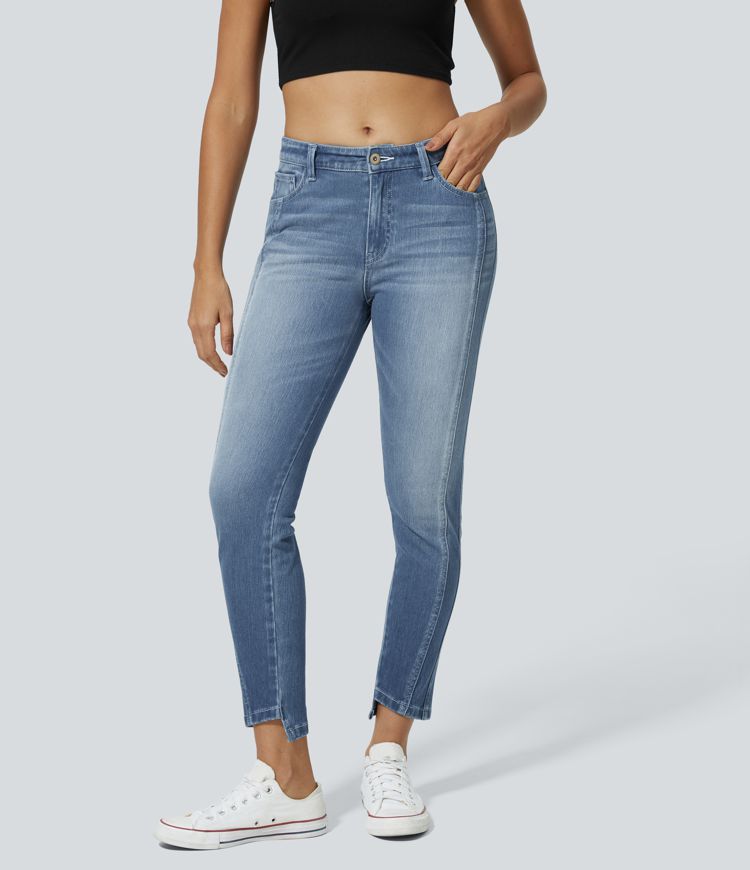 Sara™ – D’lässigi und bequemi Skinny Jeans MOKKAKAI