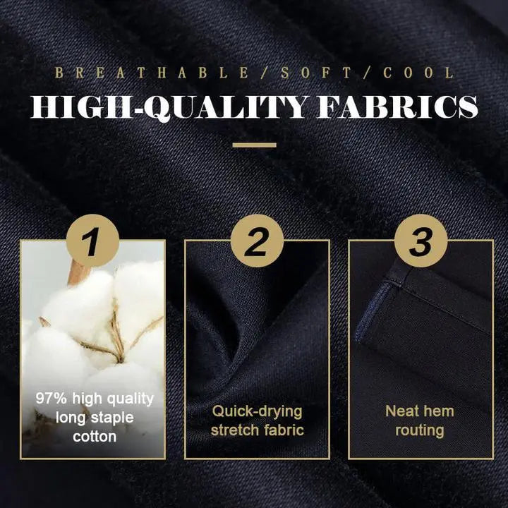 Lorens-  Klassische Herrenhose mit guter Elastizität MOKKAKAI