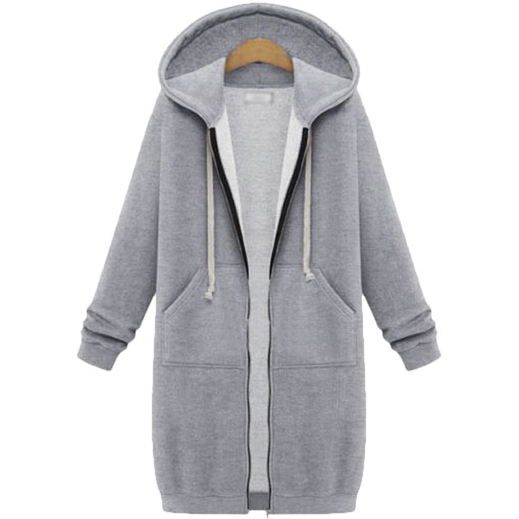 🎁🔥Letzter Tag des Ausverkaufs 50 % RABATT🔥Damen Freizeit-Fleece-Hoodies mit Reißverschluss MOKKAKAI