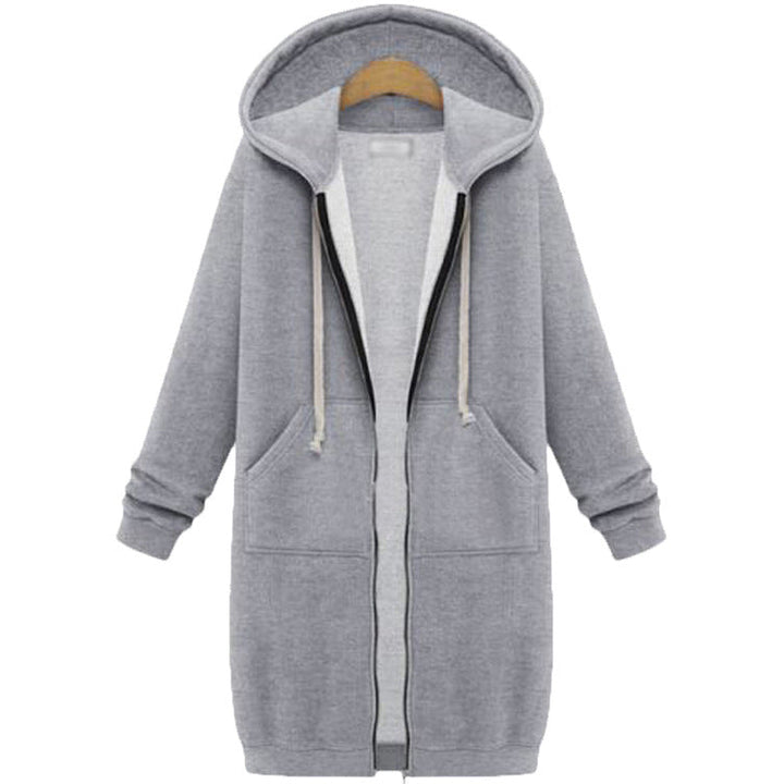 🎁🔥Letzter Tag des Ausverkaufs 50 % RABATT🔥Damen Freizeit-Fleece-Hoodies mit Reißverschluss MOKKAKAI