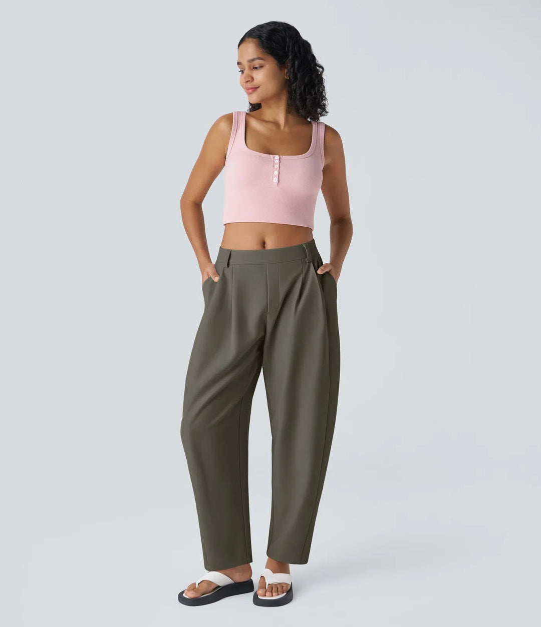 Eva – D’moderne Stoffhose für Stil und Komfort MOKKAKAI