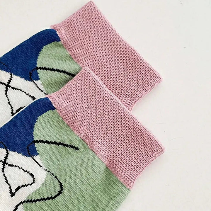 Pica™ Lässige Abstrakte Socken | Stil & Kunst für deine Füße MOKKAKAI