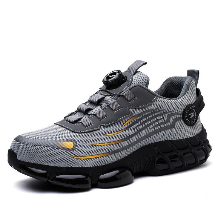 SteelfootSteg™ Ultraleichte, langlebige Schutzschuhe mit Stahlkappe und drehbarer Schnalle MOKKAKAI