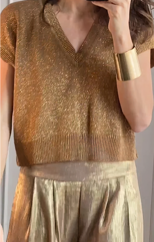 Romy | Goldenes Set MOKKAKAI