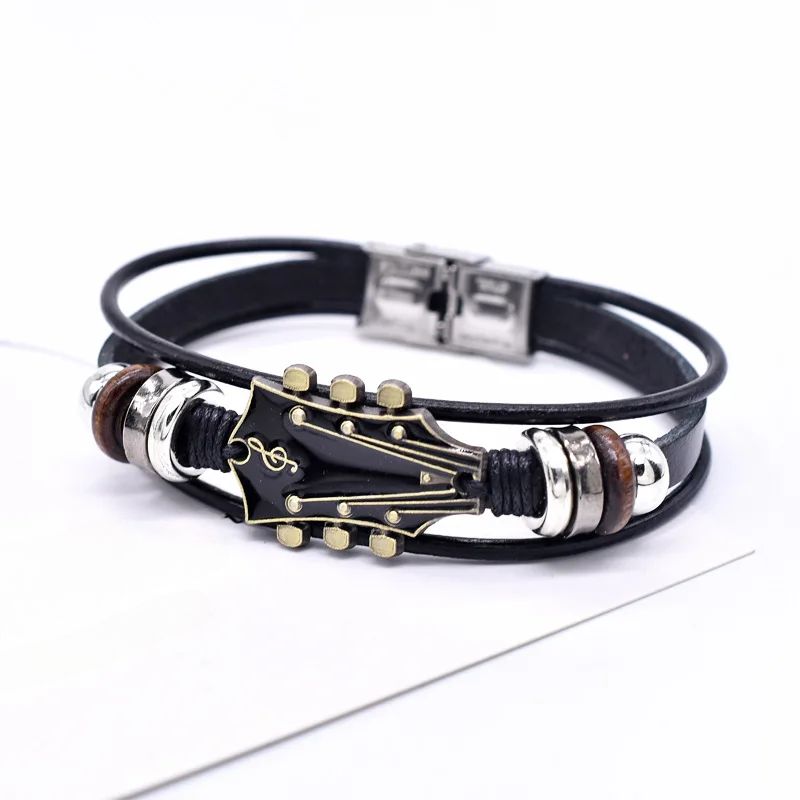Guitar Leather Bracelet™ – Dr musikalischi Stil für dini Persönlichkeit MOKKAKAI