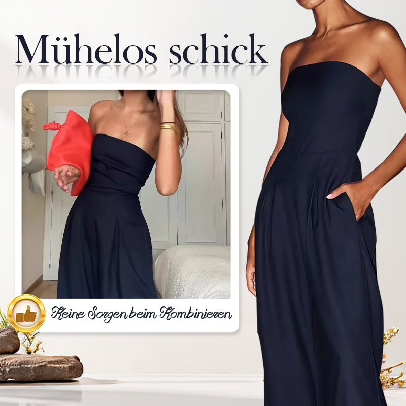 🌲Ärmelloser Jumpsuit mit Taschen💝 MOKKAKAI