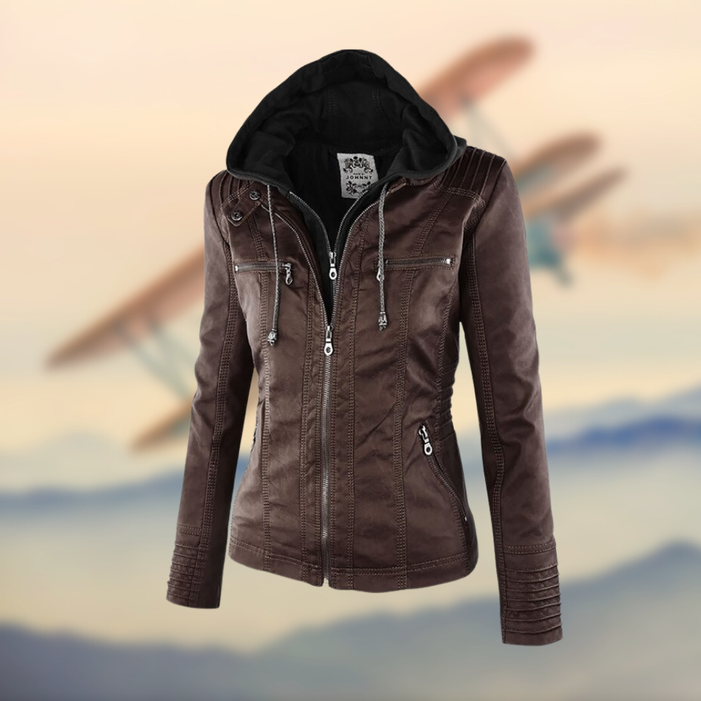Karolina Jacket | Die stilvolle und einzigartige Lederjacke MOKKAKAI