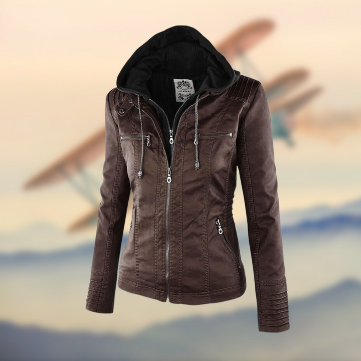Karolina Jacket | Die stilvolle und einzigartige Lederjacke MOKKAKAI