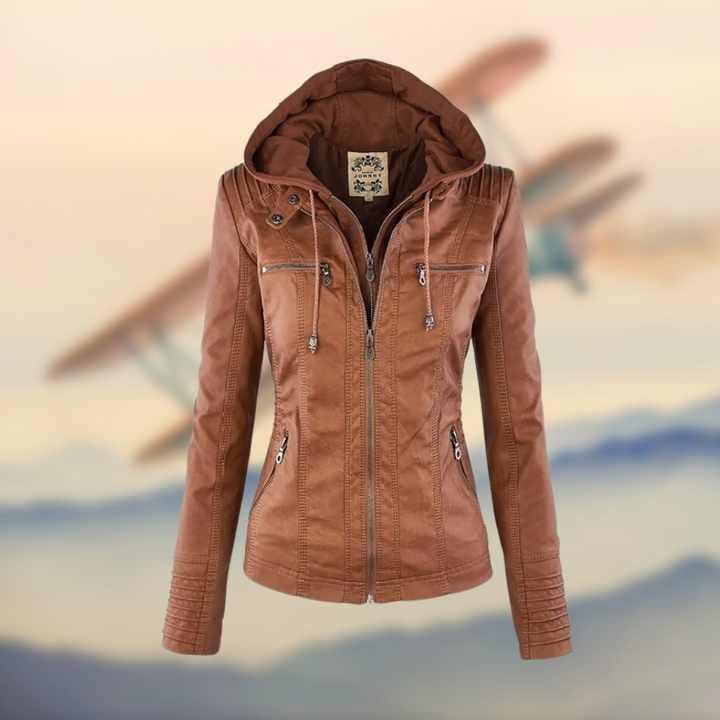 Karolina Jacket | Die stilvolle und einzigartige Lederjacke MOKKAKAI