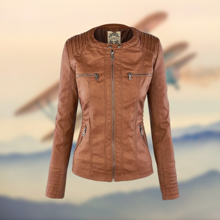 Karolina Jacket | Die stilvolle und einzigartige Lederjacke MOKKAKAI