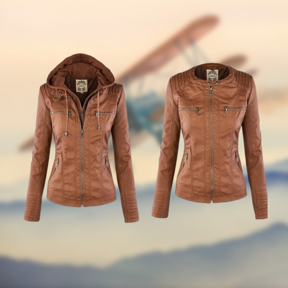 Karolina Jacket | Die stilvolle und einzigartige Lederjacke MOKKAKAI