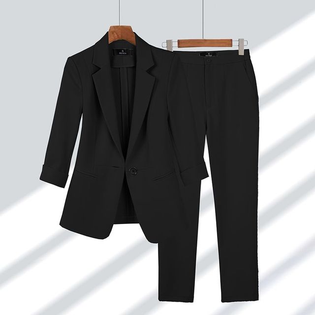 Chloé™ | Blazer & Hosen (Set) MOKKAKAI