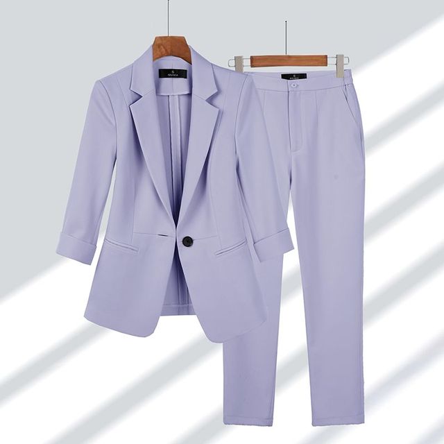 Chloé™ | Blazer & Hosen (Set) MOKKAKAI