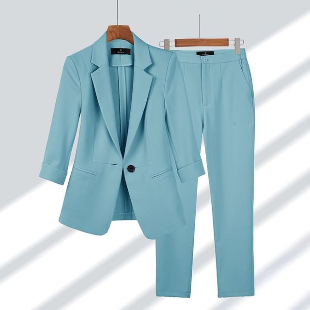 Chloé™ | Blazer & Hosen (Set) MOKKAKAI