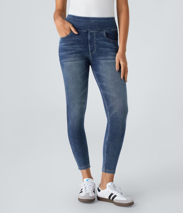 Mariola™ Jeans – Komfort und Stil vereint in einer modernen 7/8-Leggings MOKKAKAI