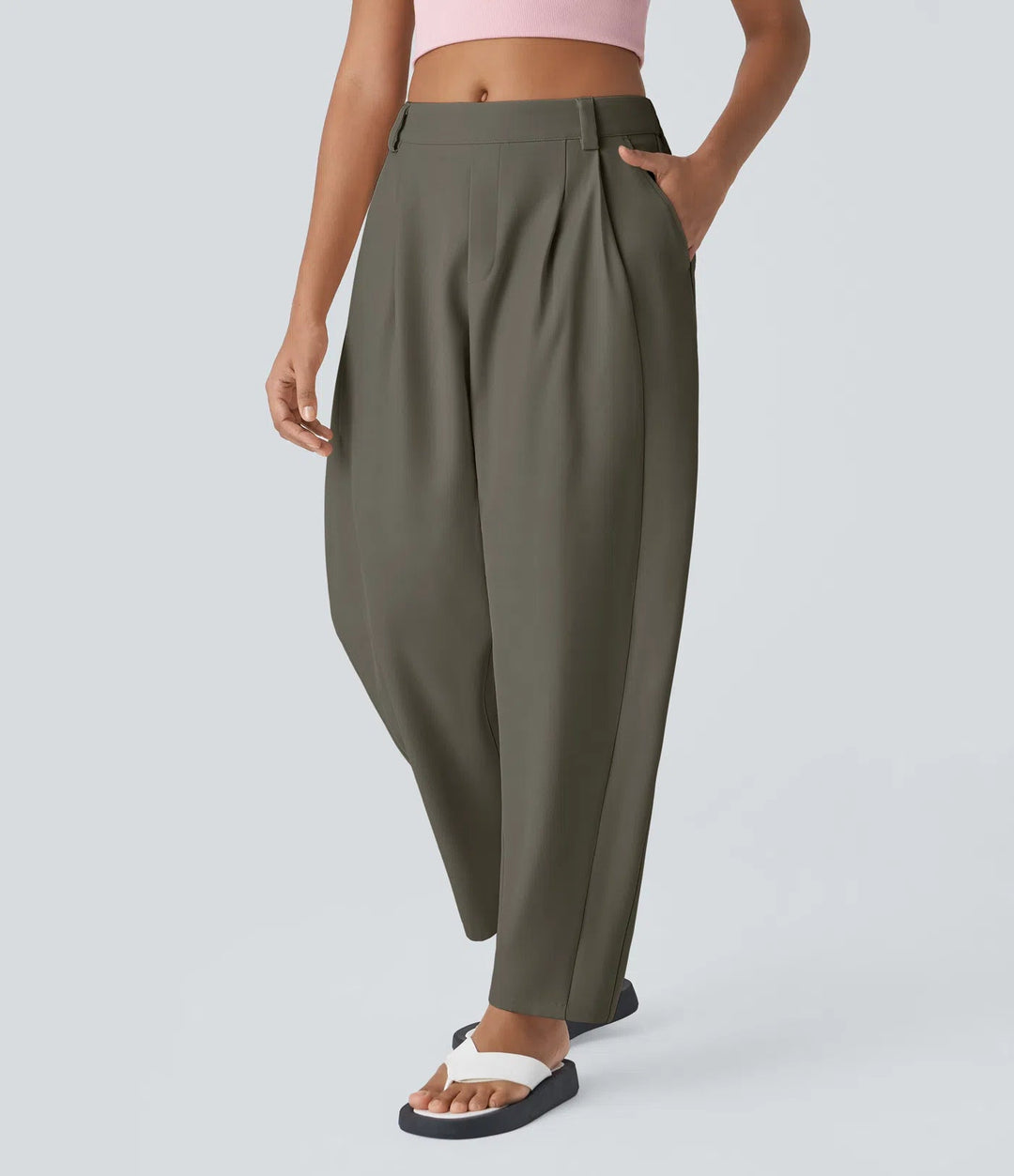 Eva – D’moderne Stoffhose für Stil und Komfort MOKKAKAI