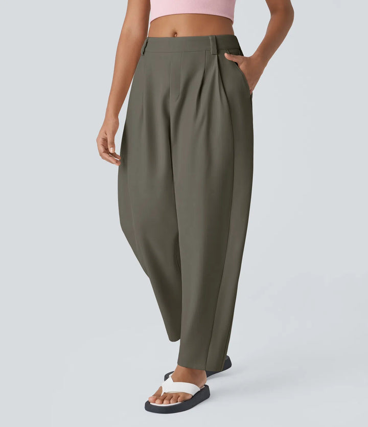 Eva – D’moderne Stoffhose für Stil und Komfort MOKKAKAI