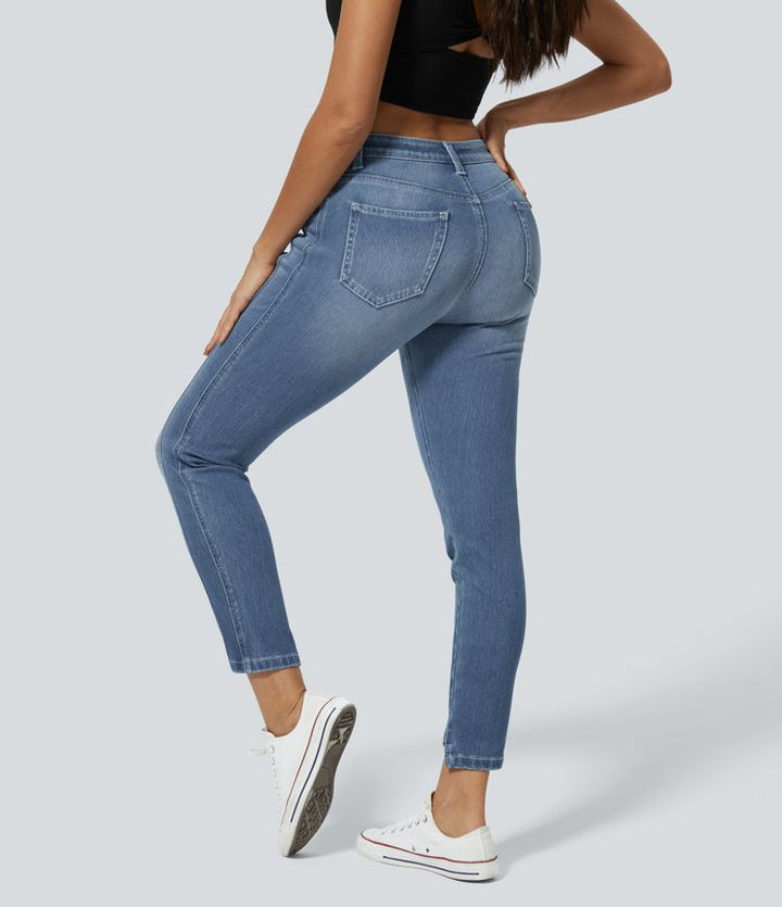Sara™ – D’lässigi und bequemi Skinny Jeans MOKKAKAI