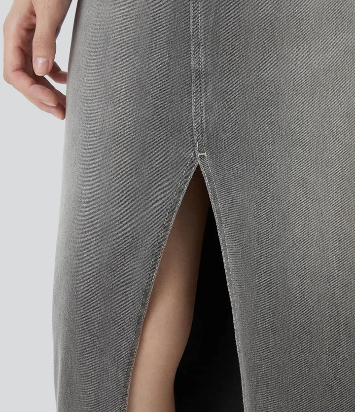 Allegra Blu™ – Midi-Jeansrock mit Charme & Komfort MOKKAKAI