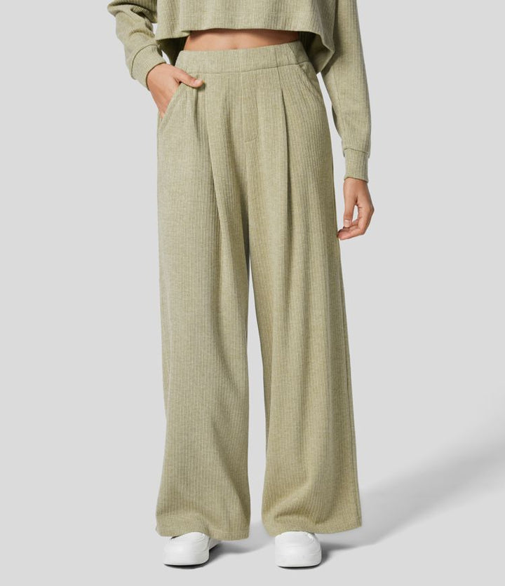 Lorena™ – D’eleganti und bequemi Freizeithose MOKKAKAI