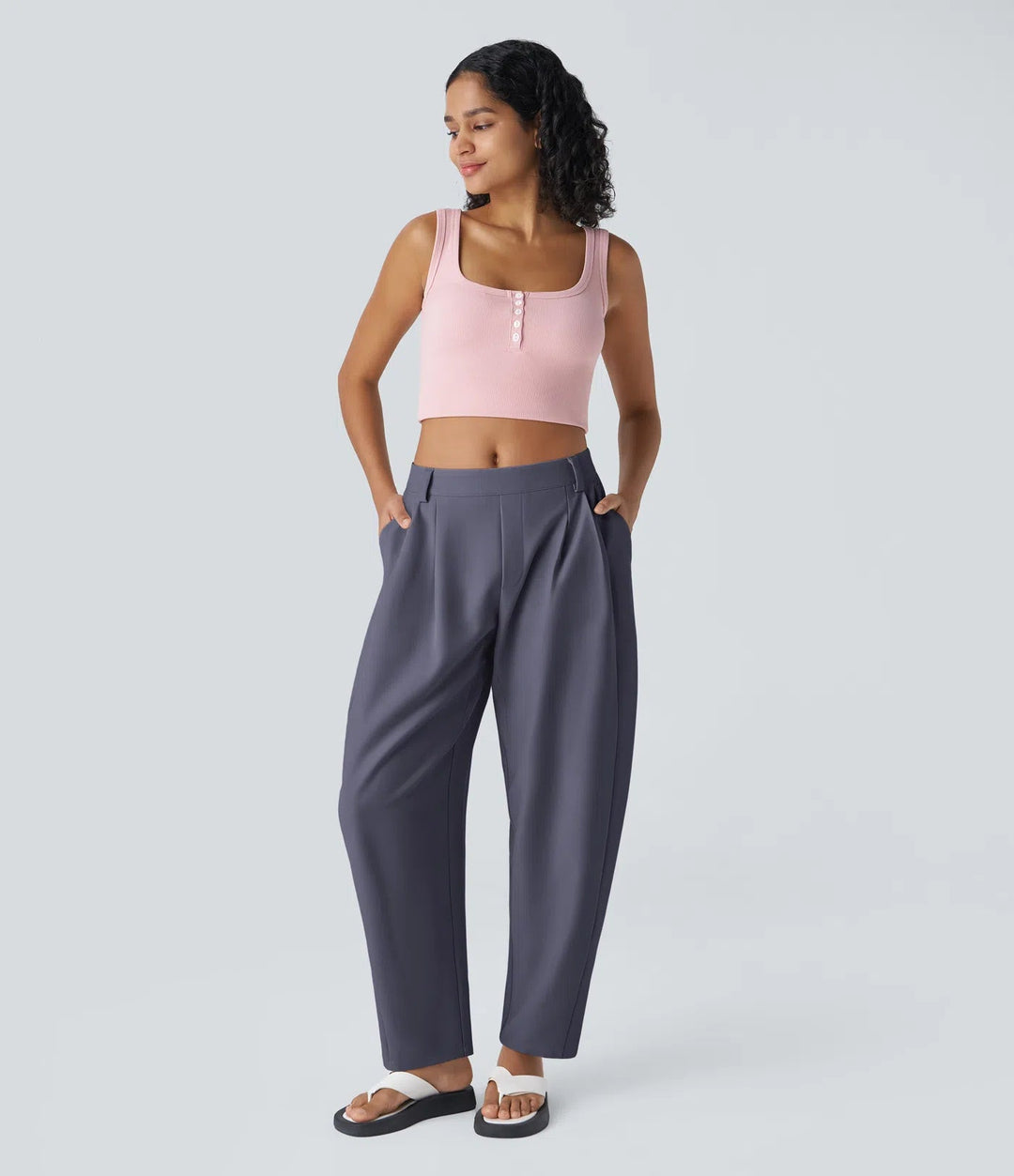 Eva – D’moderne Stoffhose für Stil und Komfort MOKKAKAI