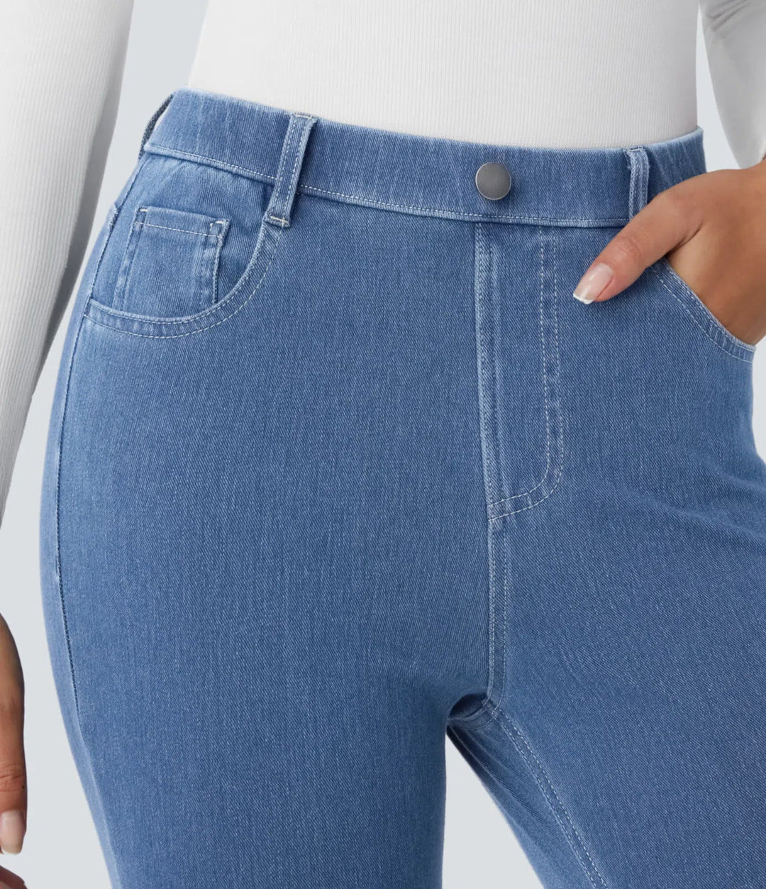 Lary™ – 7/8 Skinny Jeans für Stil und Komfort MOKKAKAI