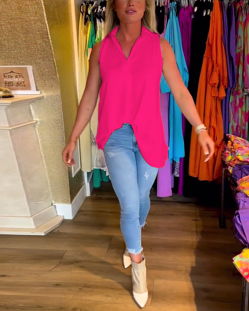 Debby™ | Ärmelloses Top MOKKAKAI