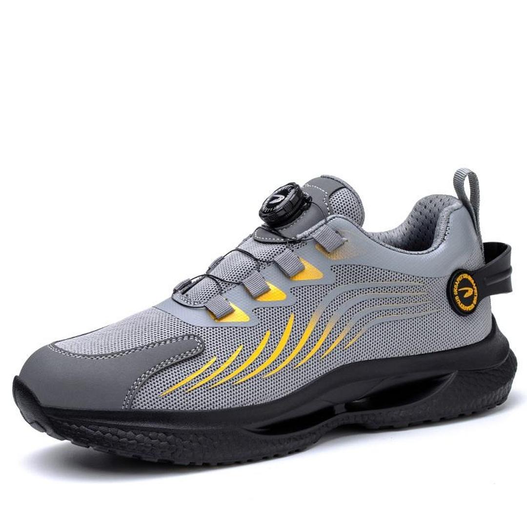 SteelfootSteg™ Ultraleichte, langlebige Schutzschuhe mit Stahlkappe und drehbarer Schnalle MOKKAKAI