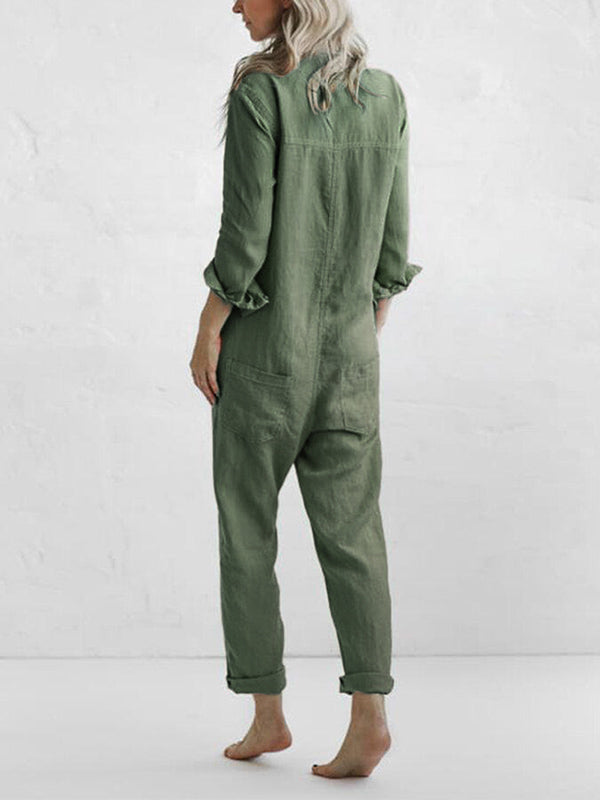 Sydney™ | Langärmeliger Jumpsuit MOKKAKAI