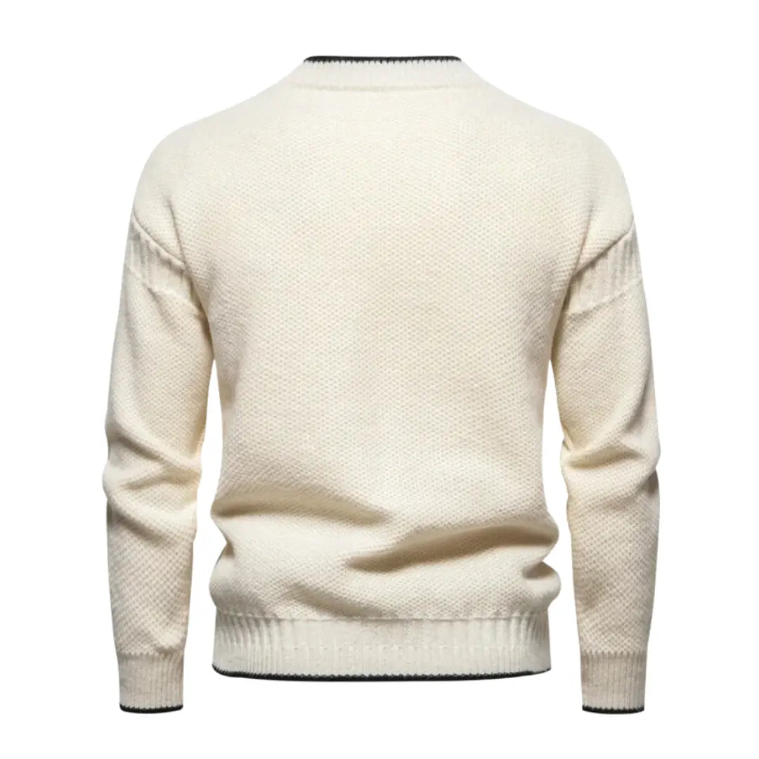 Nino™ – Stilvolli und bequämi Herren-Strickpullover MOKKAKAI