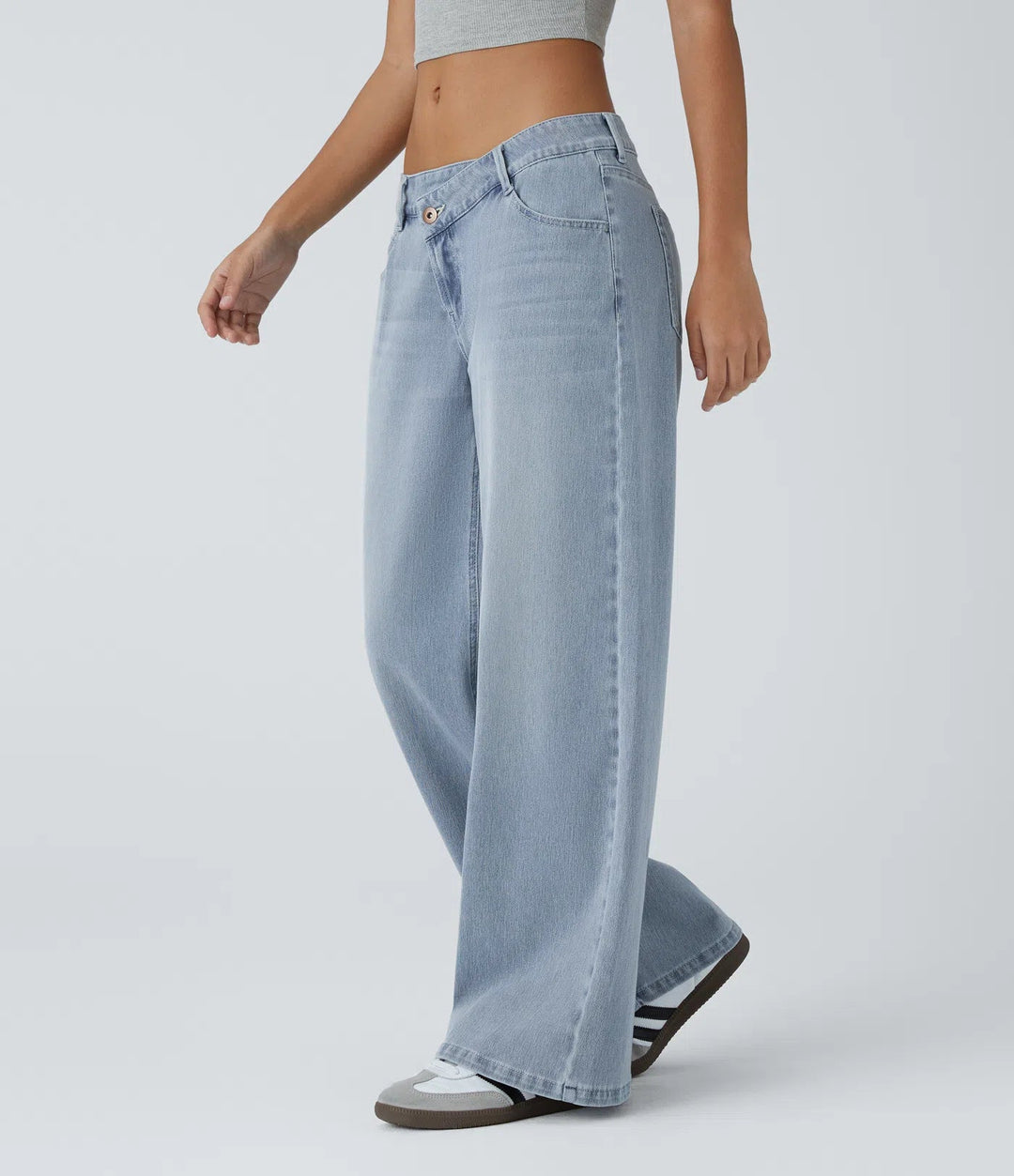 Giorgina Flex™ – Baggy Jeans mit tiefer Taille & lockerem Schnitt MOKKAKAI