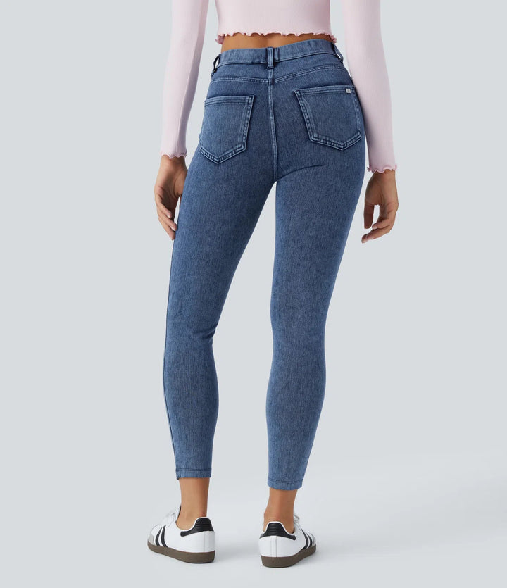 Lary™ – 7/8 Skinny Jeans für Stil und Komfort MOKKAKAI