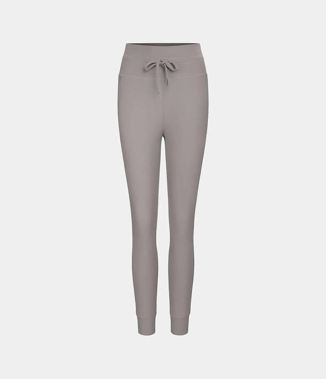Softly™ Plush Jogginghose mit hoher Taille, Kordelzug, Seitentasche, schlichte Jogginghose in voller Länge MOKKAKAI