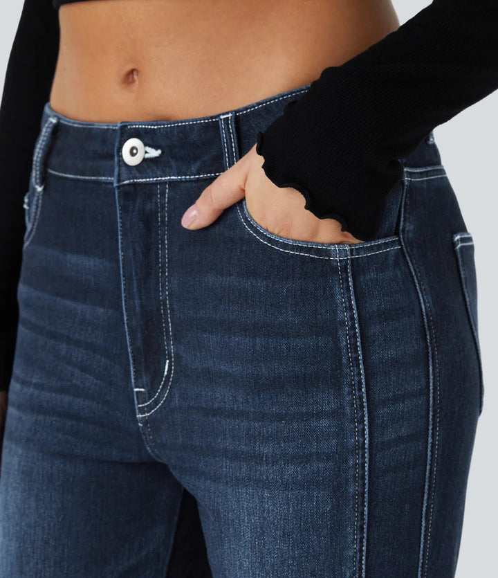 Sara™ – D’lässigi und bequemi Skinny Jeans MOKKAKAI