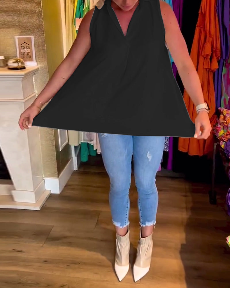 Debby™ | Ärmelloses Top MOKKAKAI