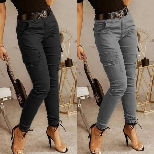 Mira™ | Damen Cargo Jeans MOKKAKAI