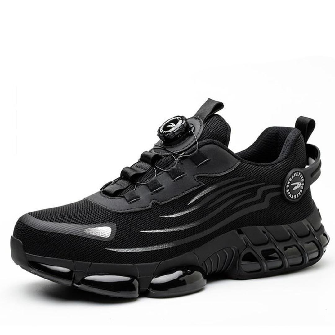 SteelfootSteg™ Ultraleichte, langlebige Schutzschuhe mit Stahlkappe und drehbarer Schnalle MOKKAKAI