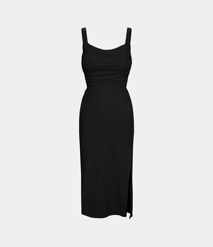 Dave - Abendkleid mit Schlitz – Eleganz und Sinnlichkeit in Perfektion MOKKAKAI