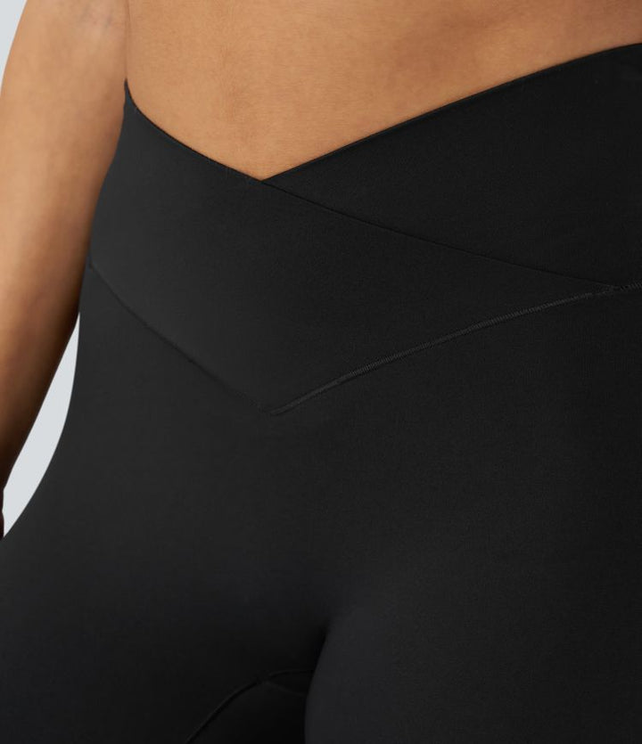 Sofia Aura™ – Figurformende Cross-Waist Leggings mit Stil & Komfort MOKKAKAI