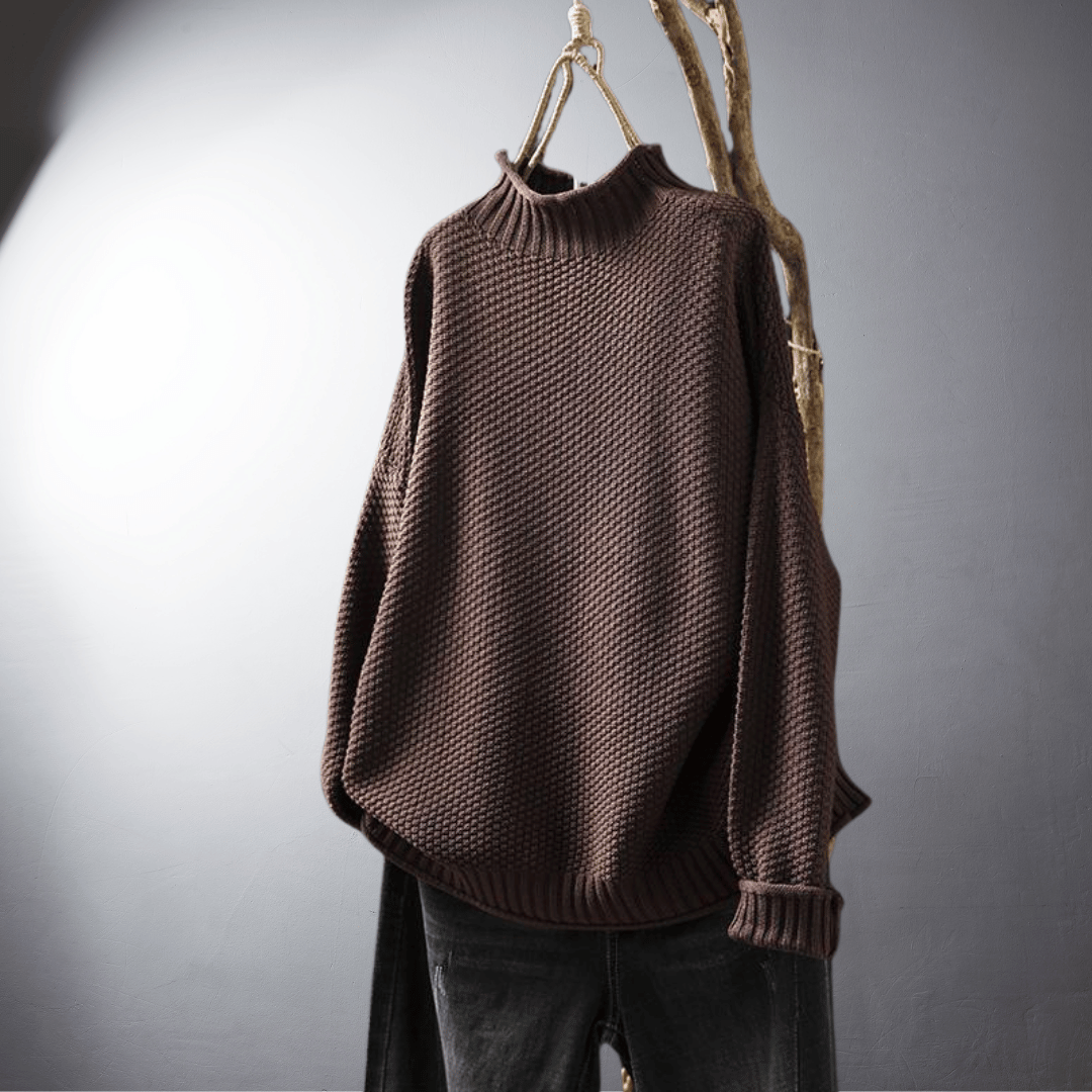 Binney™ – Premium-Strickpullover für chüehli Tag MOKKAKAI