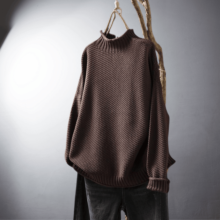 Binney™ – Premium-Strickpullover für chüehli Tag MOKKAKAI