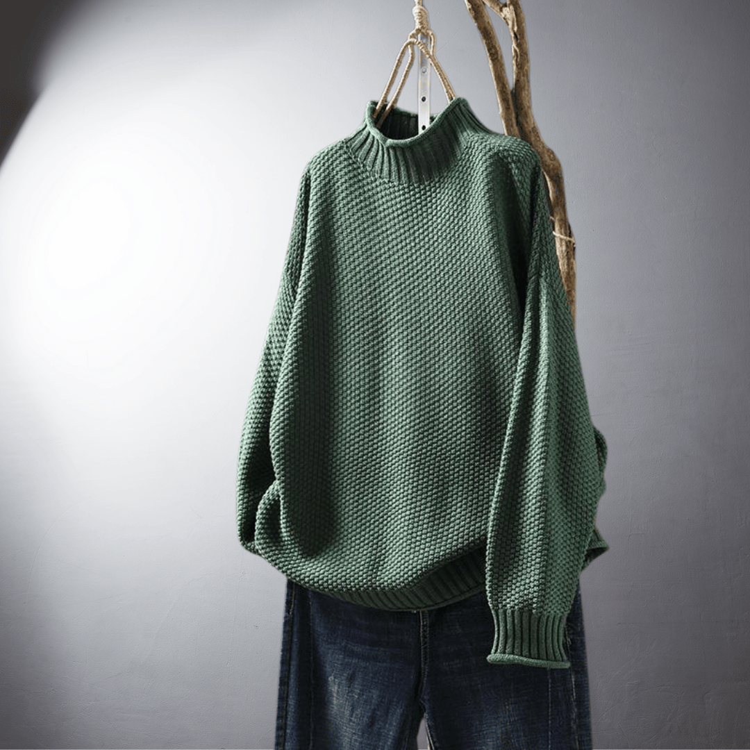 Binney™ – Premium-Strickpullover für chüehli Tag MOKKAKAI