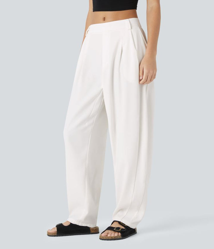 Eva – D’moderne Stoffhose für Stil und Komfort MOKKAKAI