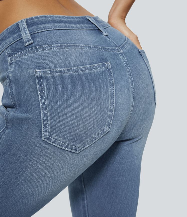 Sara™ – D’lässigi und bequemi Skinny Jeans MOKKAKAI