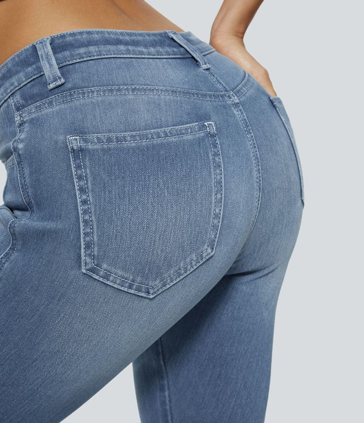 Sara™ – D’lässigi und bequemi Skinny Jeans MOKKAKAI